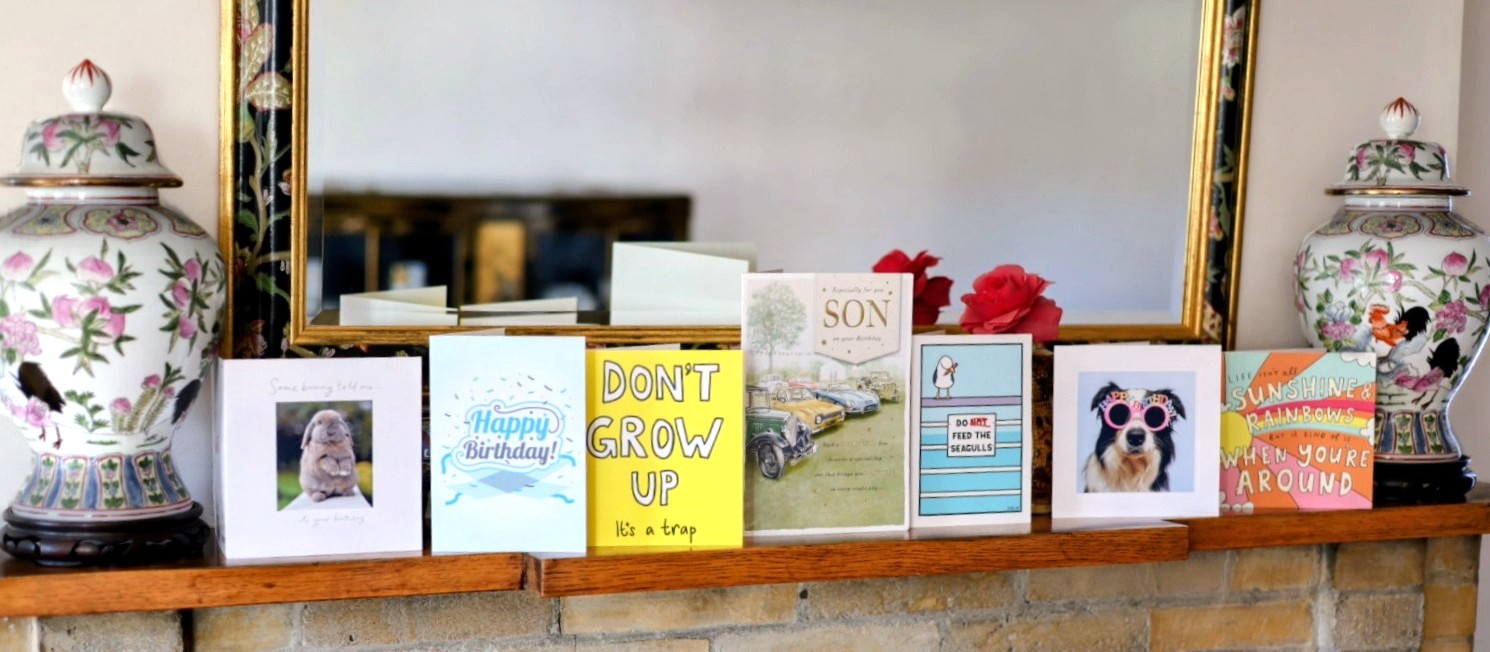 Photo selection of Birthday Cards in 2026 received by Baldi, A.K.A Amonn AL-Mahrouq. Photo taken in February 2026 by Baldi