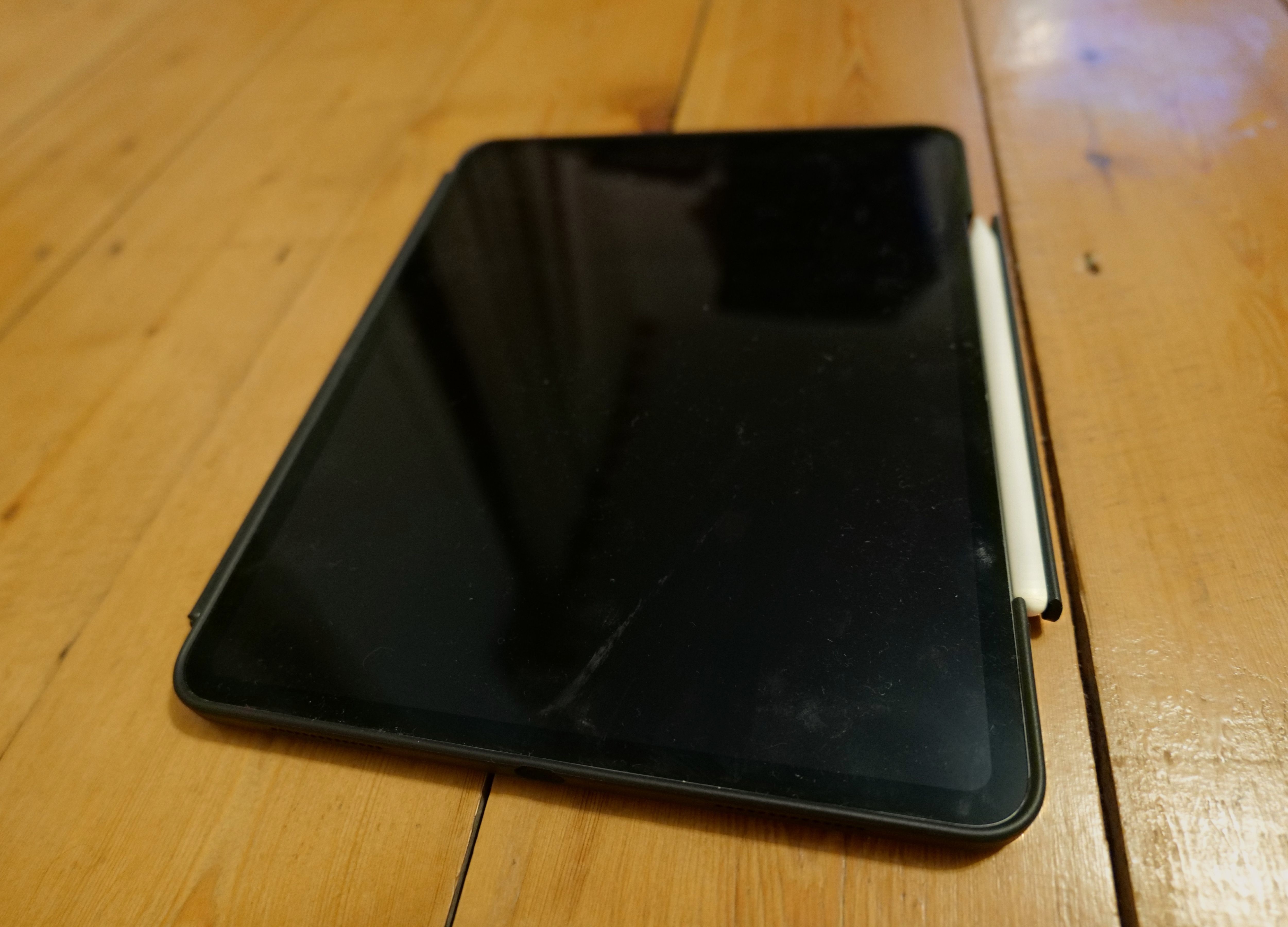 A photo of Baldi's IPad