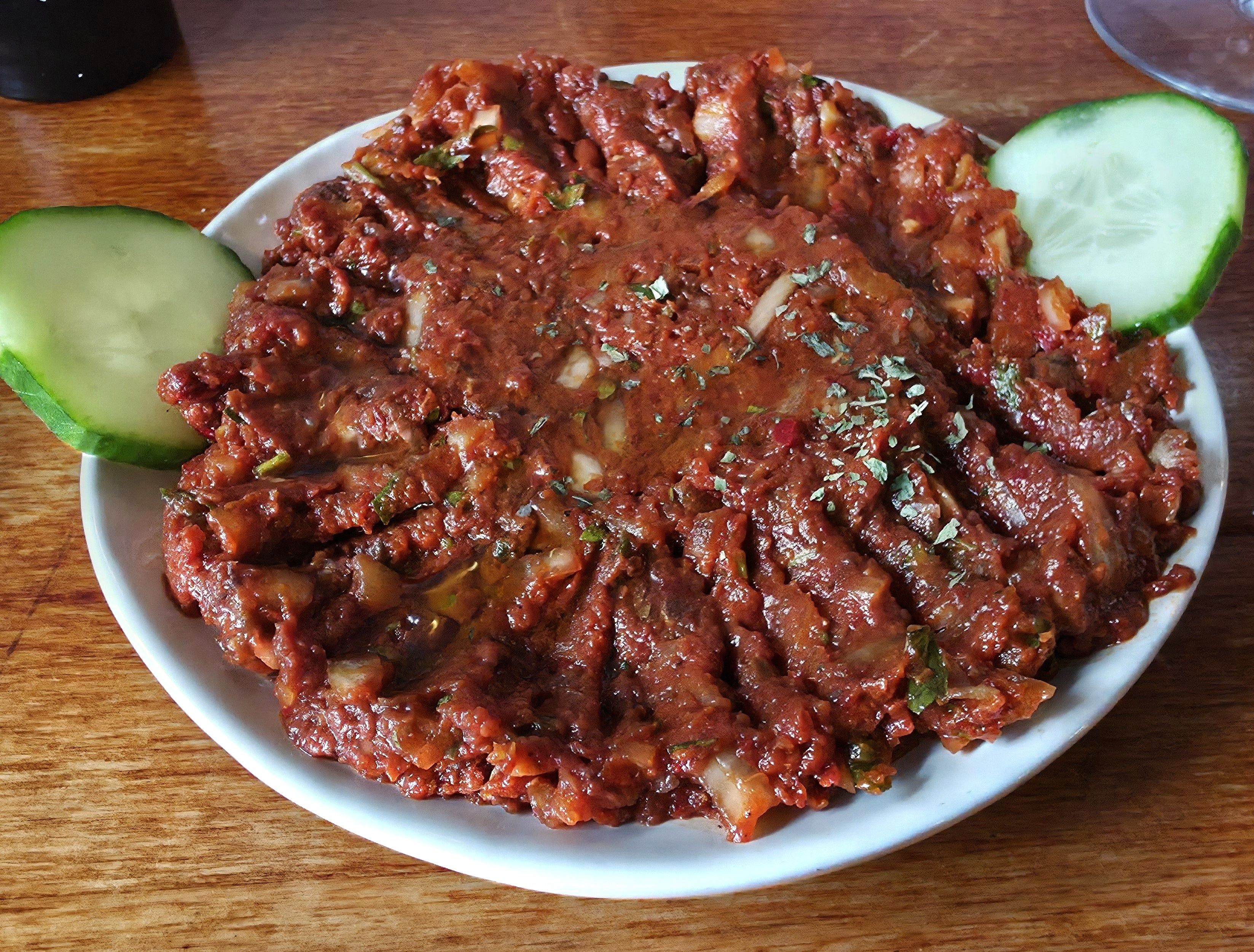 A photo of Bodrum, Turkish Restaurant, Southsea, Hampshire, United Kingdom Chilli Tomato Dip Starter, taken in October 2025.