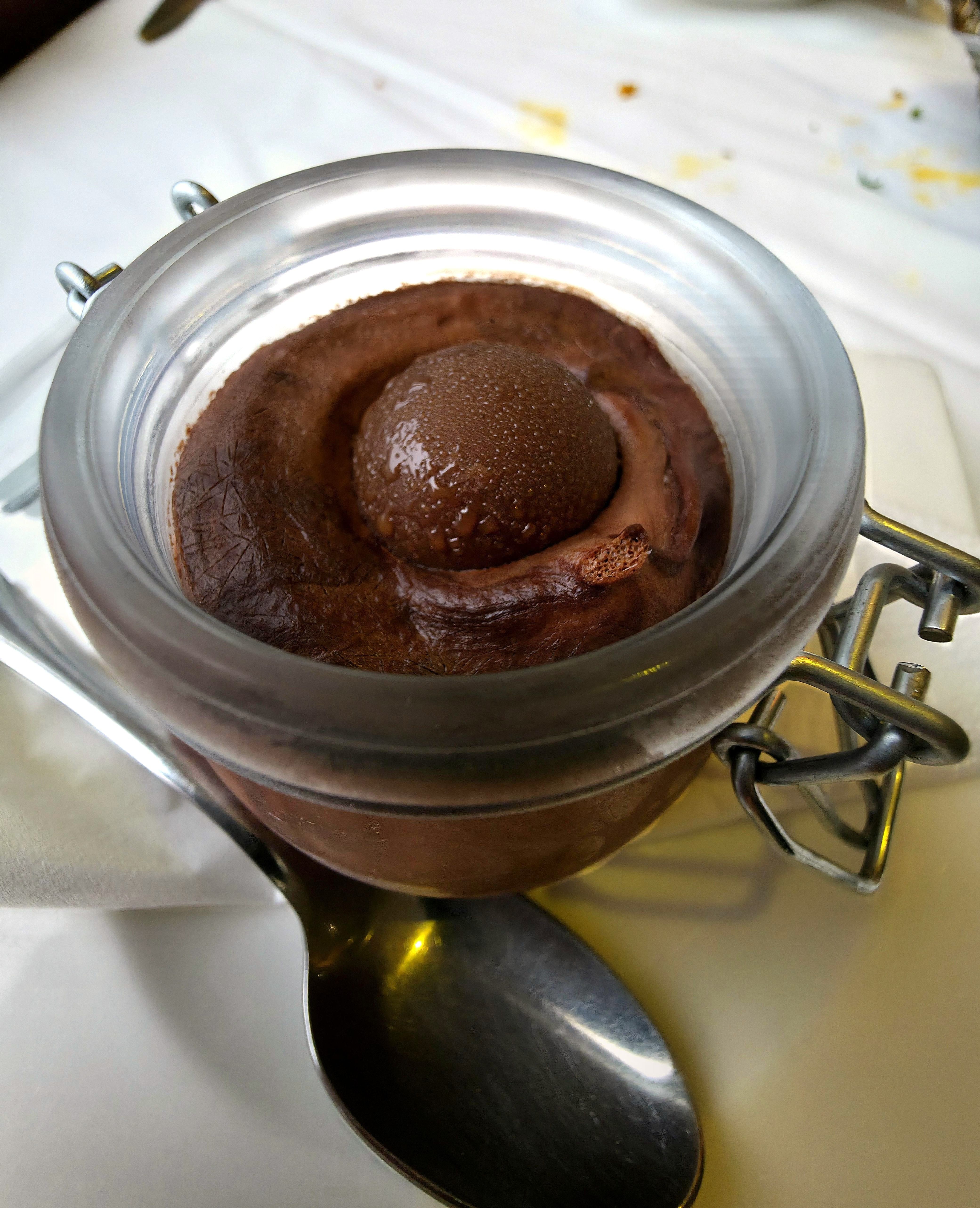 Bombay Bay Chocolate Mousse Desert, Bombay Bay, Indian Cuisine, Southsea Marina.