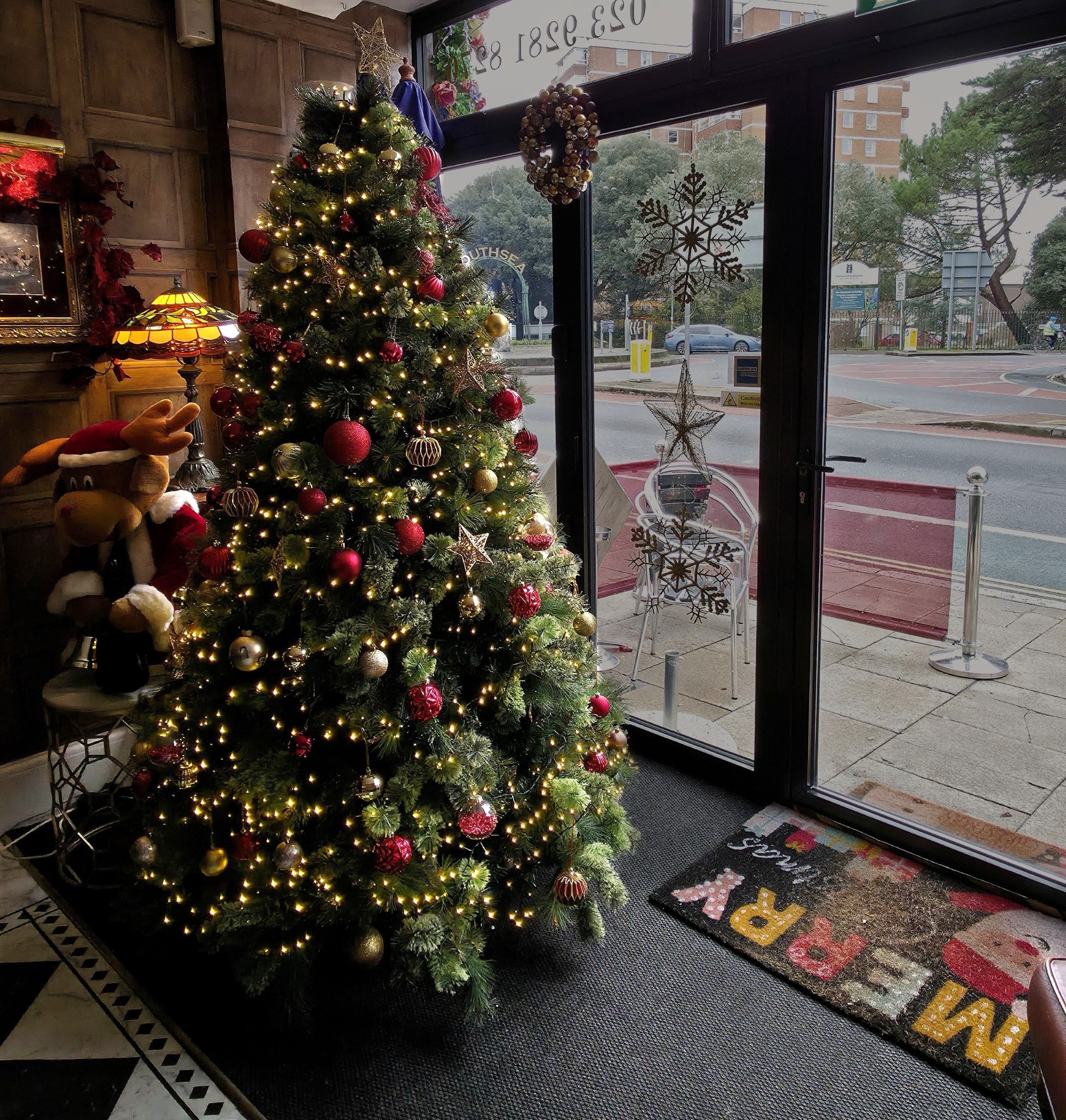 Photo of the 2025 edition of Chambers, Southsea Xmas Tree. Photo taken by Baldi, A.K.A Amonn AL-Mahrouq Home on the Web: All Wired Up in November 2025.