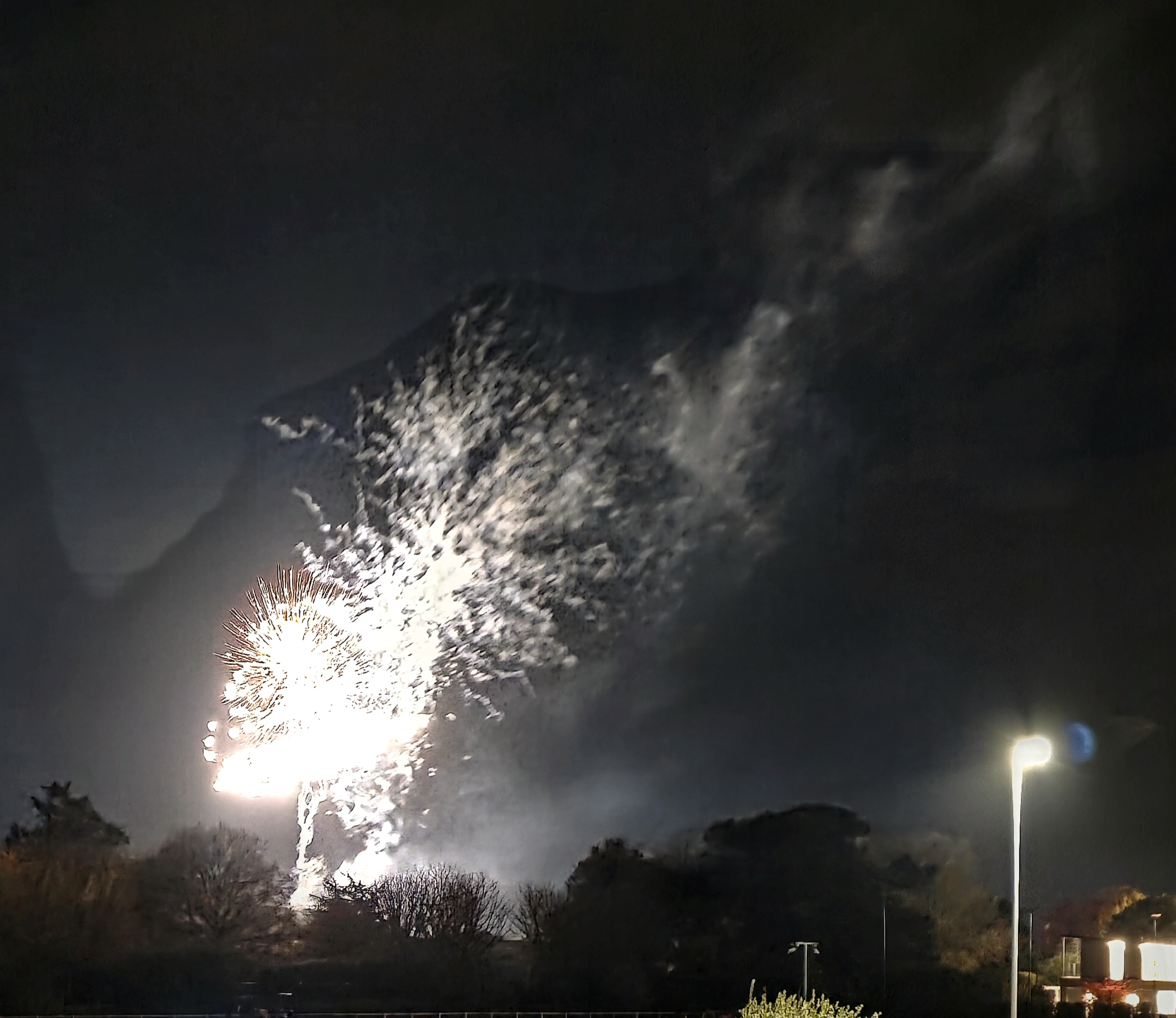 A photo celebrating November 5, Fireworks Display