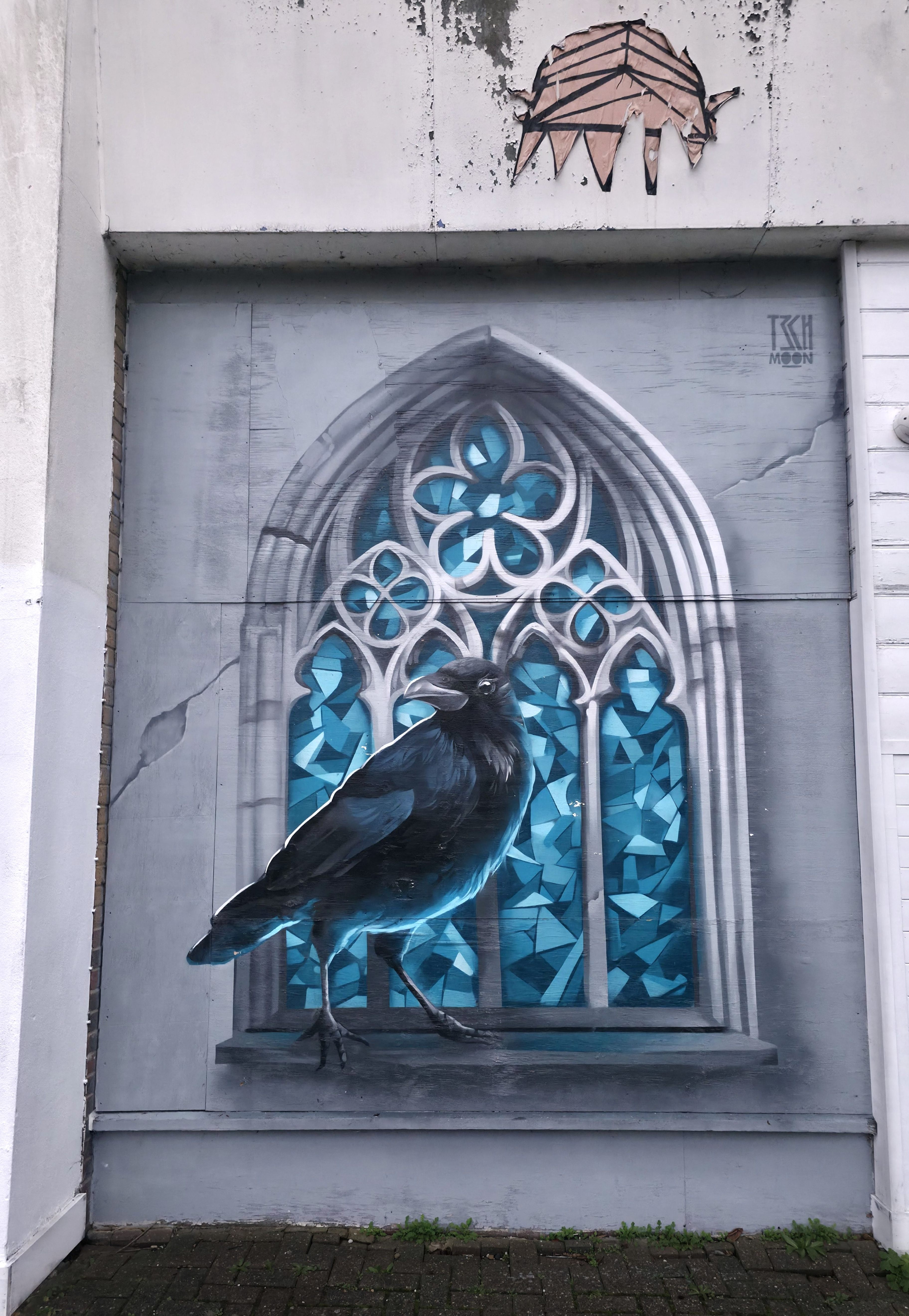 Photo of Street Art in Guildford, Surrey, United Kingdom. Photo taken in February 2026 by Baldi, A.K.A Amonn AL-Mahrouq
