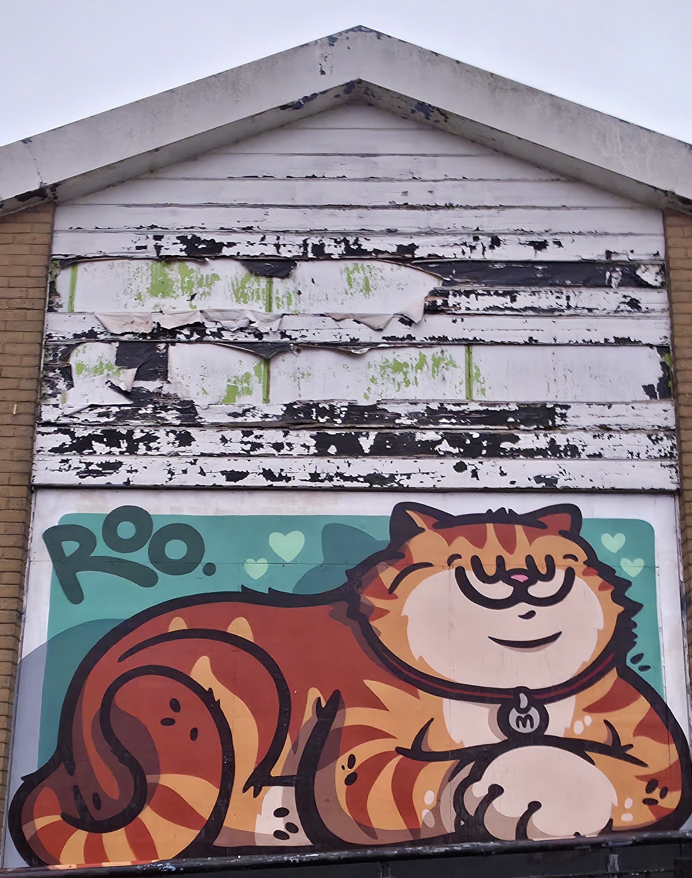 The fifth of seven inspirational examples of Street Art found in a square in Guildford, Surrey, United Kingdom. Photo taken in October 2025 by Baldi, A.K.A Amonn AL-Mahrouq