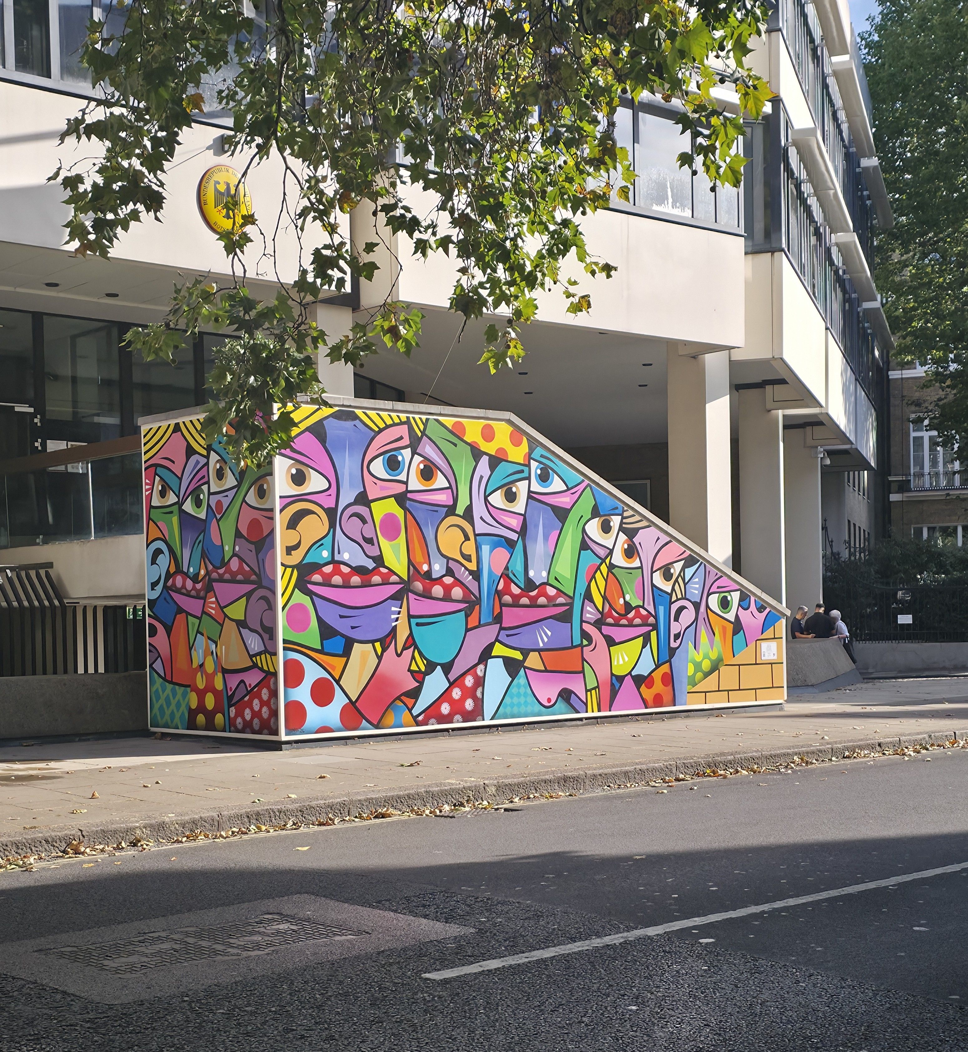 Photo of Street Art in London, United Kingdom. Photo taken in August 2026 by Baldi, A.K.A Amonn AL-Mahrouq.
