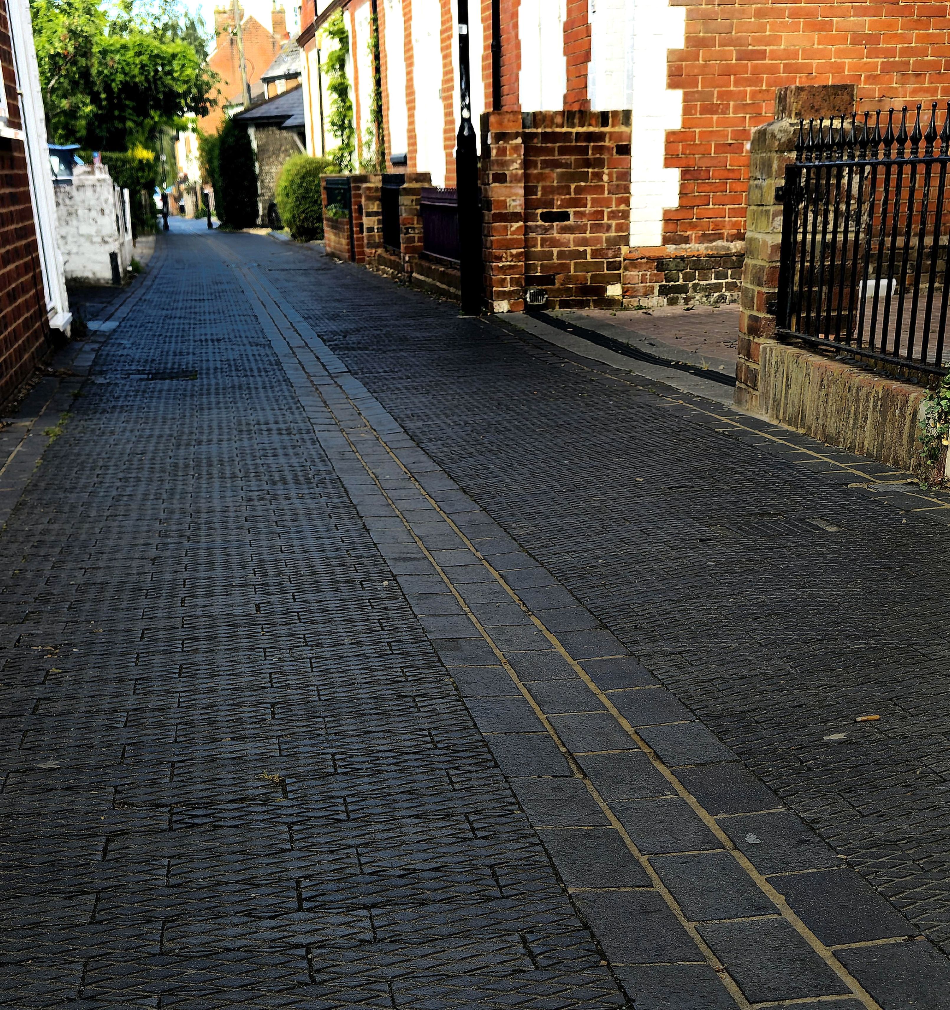 A photo showing a stretch of Guildford's Old Tram Line. Photo taken during September 2025