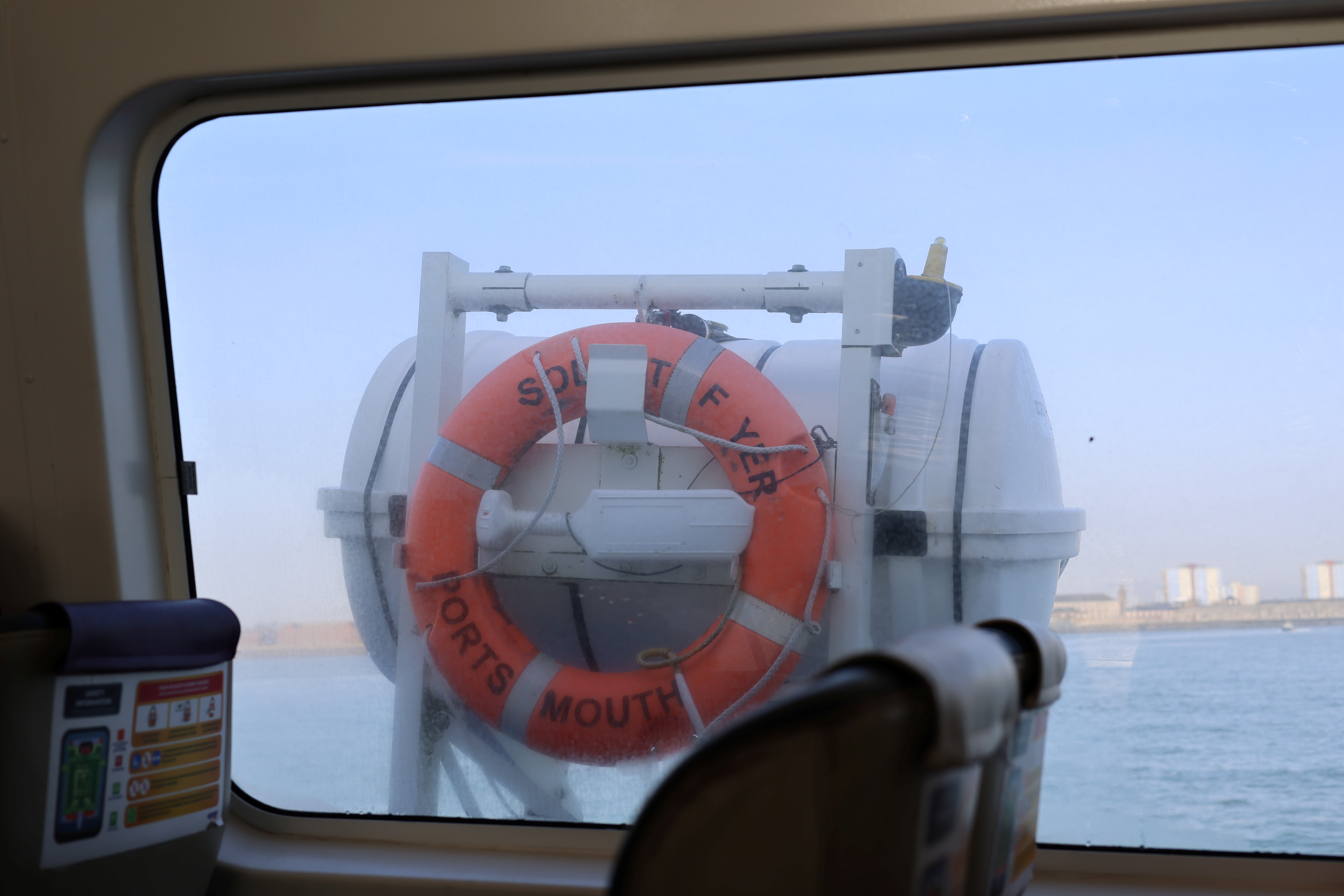 A photo of Solent Flyer Logo, Portsmouth, United Kingdom. Photo taken in February 2026 by Baldi, A.K.A Amonn AL-Mahrouq.