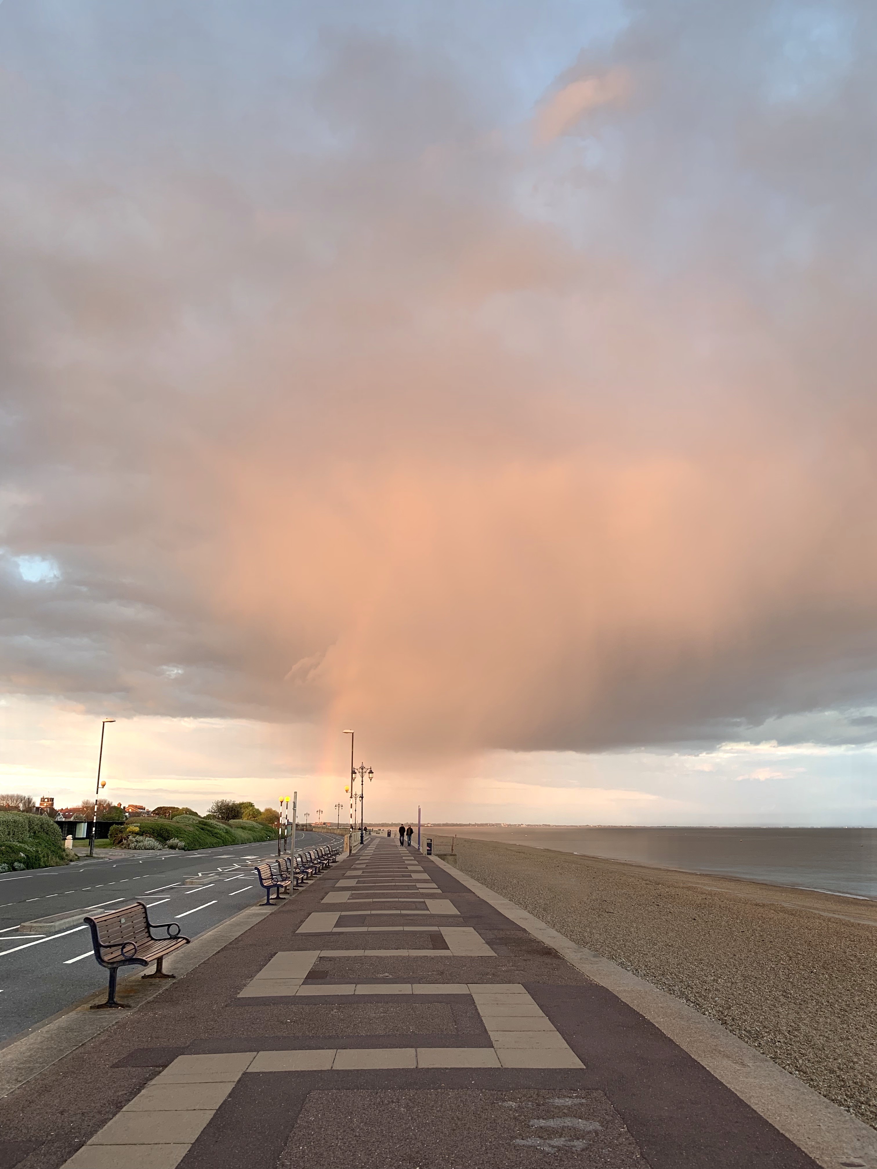 A photo of an Southsea Prom, Hampshire, United Kingdom taken by Baldi, A.K.A Amonn AL-Mahrouq in October 2025.