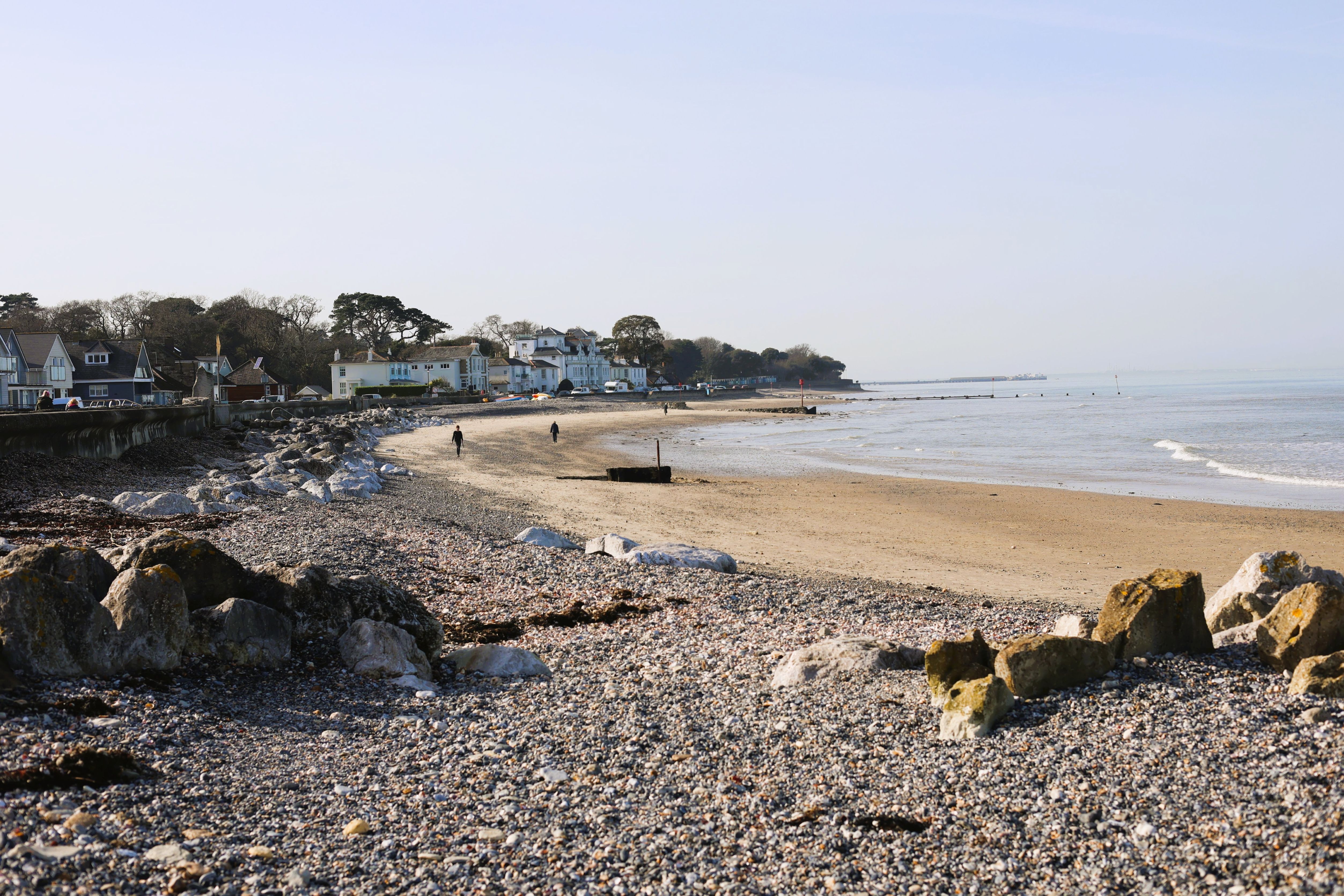 Space to Create: An inspiring beach on the Isle of Wight evoking open creative energy. Photo taken by Baldi, A.K.A Amonn AL-Mahrouq.