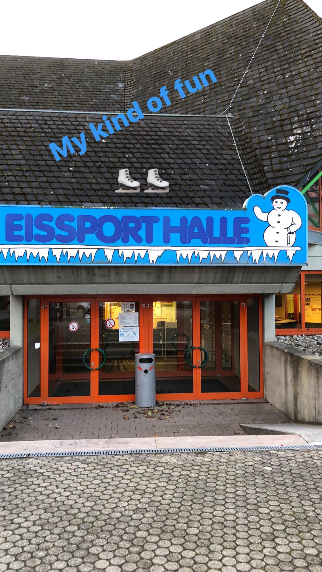 A photo taken by Baldi, A.K.A Amonn AL-Mahrouq of Willingam Outdoor Figure Skating Rink, Germany, whilst he was attending an Adult Figure Skating, and Ice Dance Course.